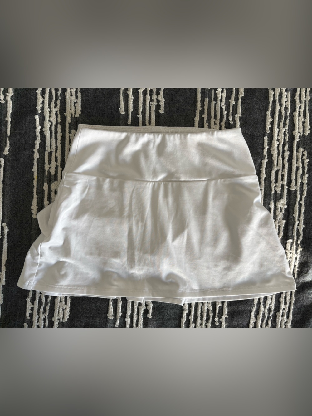 Girls Lila and Hayes LH Sport White Athletic Skort